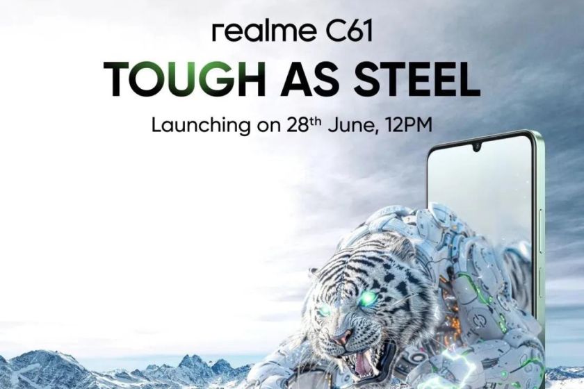 Realme C61 launch in India